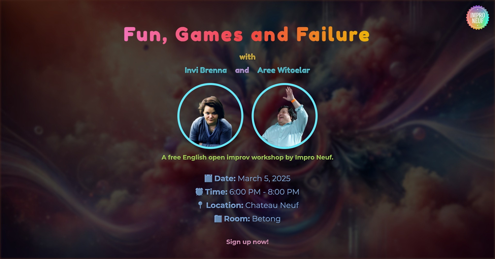 Fun, games and failure