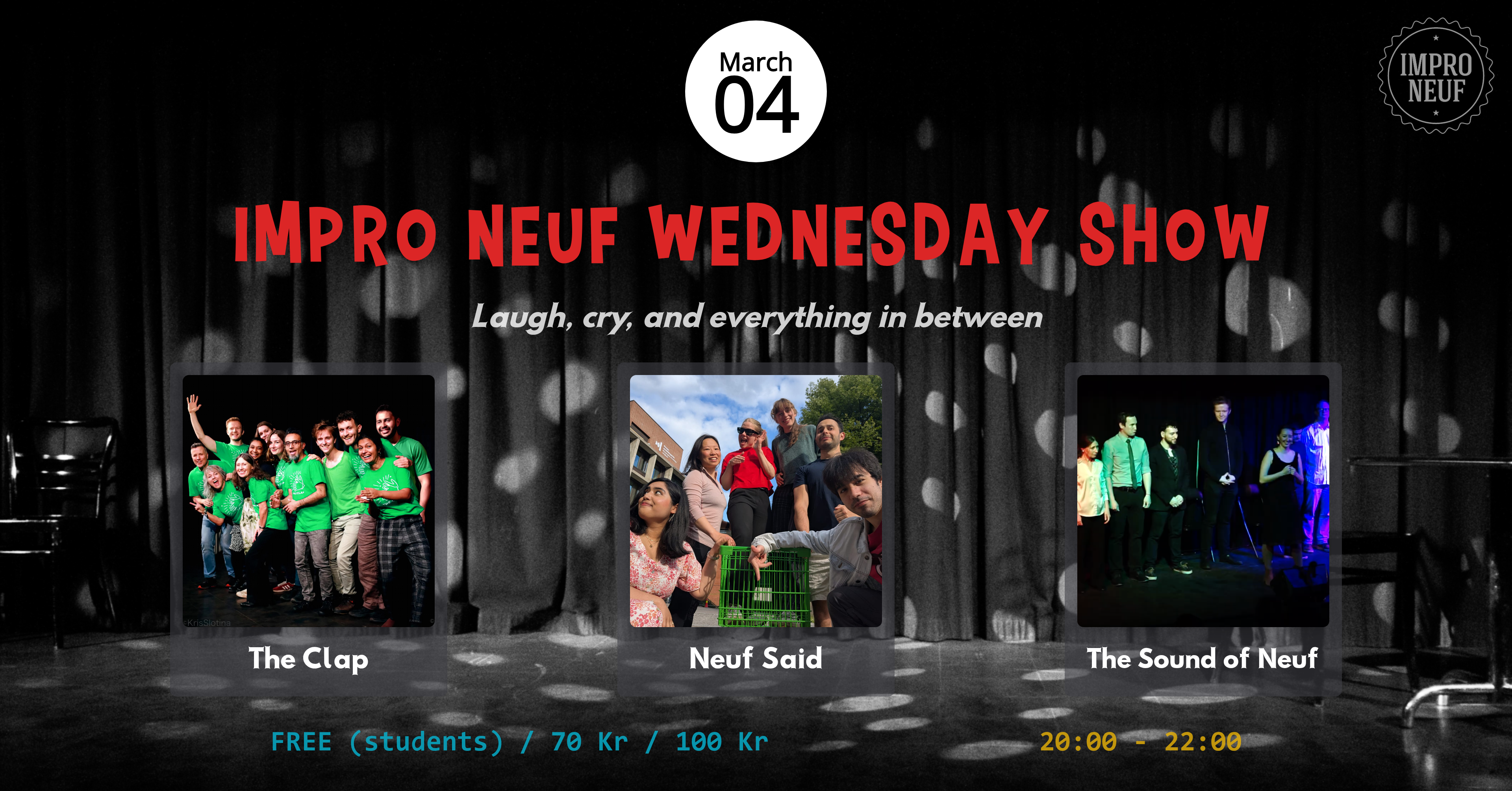 three amazing teams!