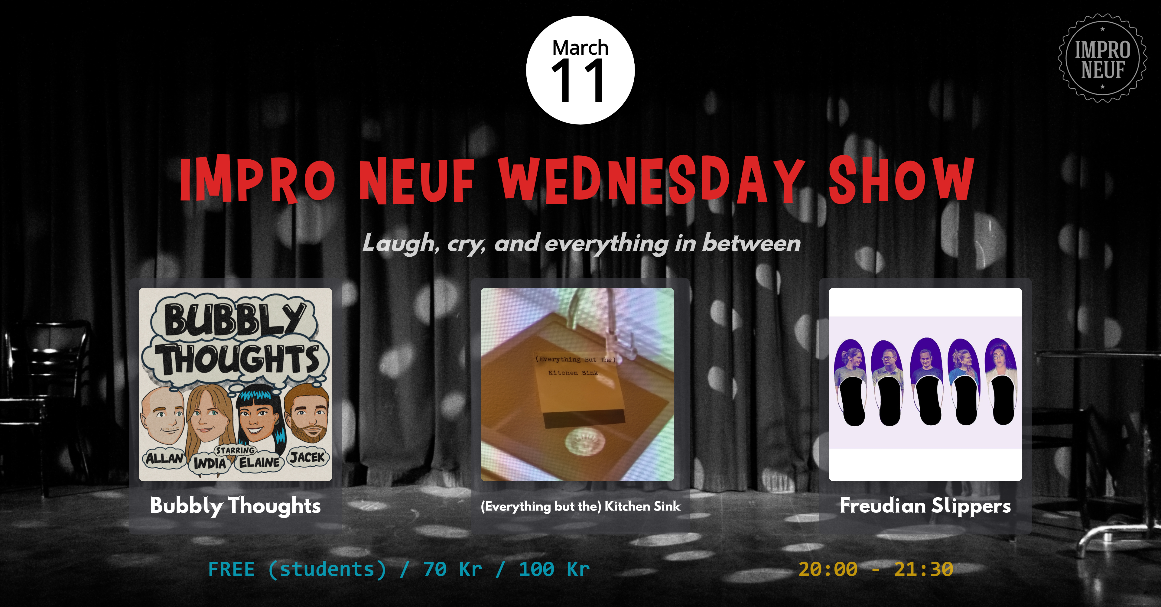 Three experienced teams!