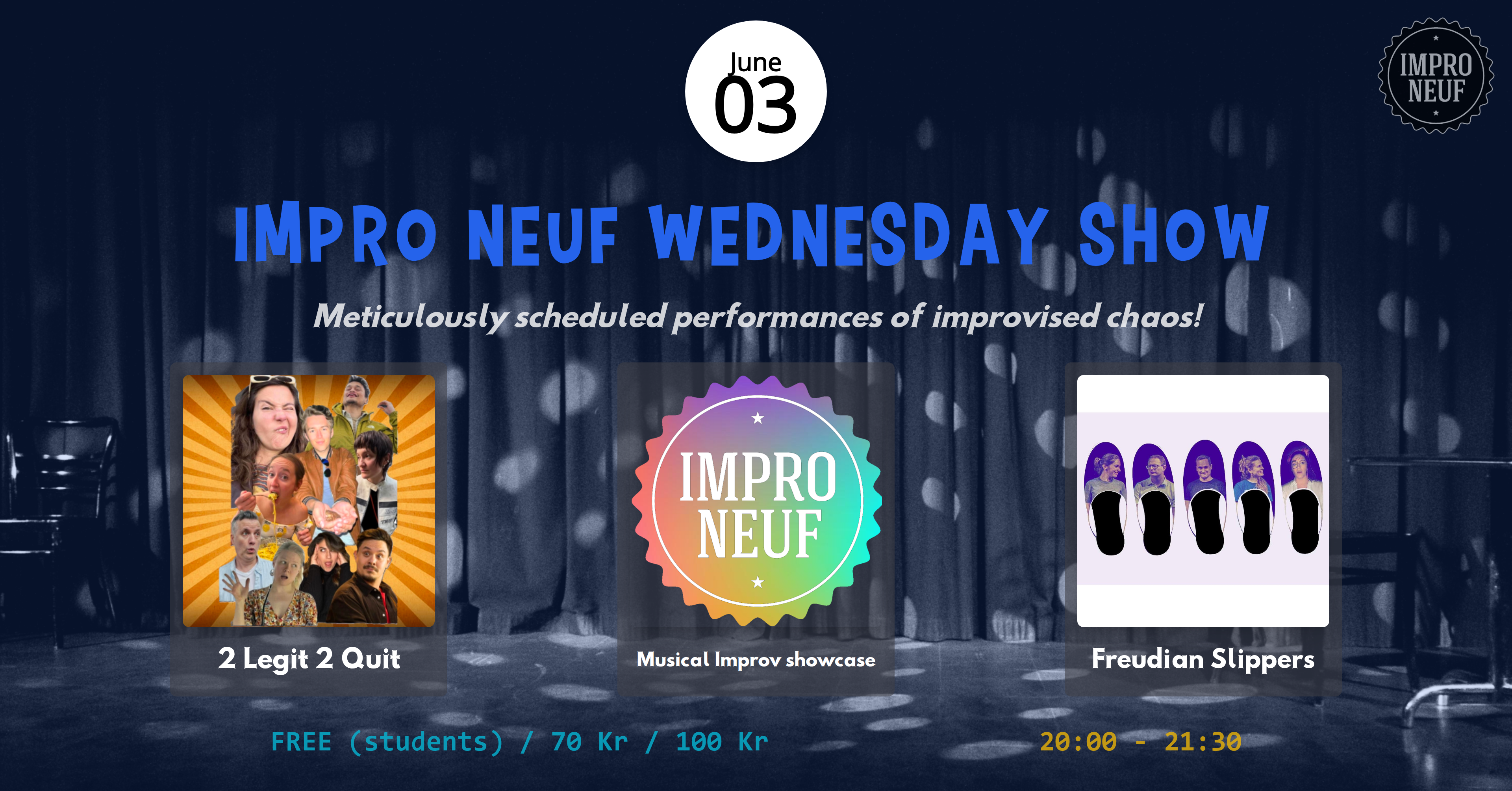 comedy improv musical oslo