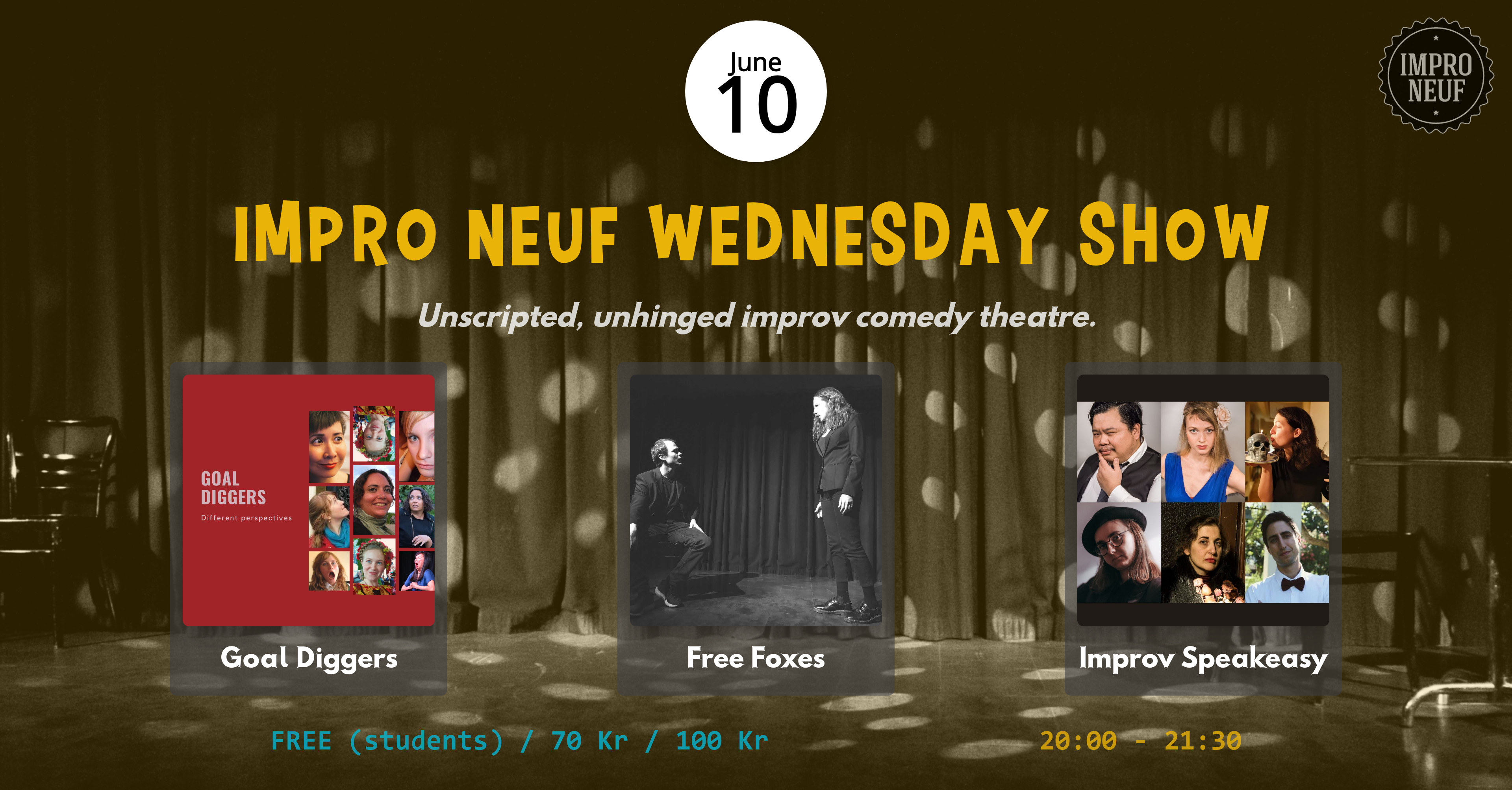 improv in oslo comedy night