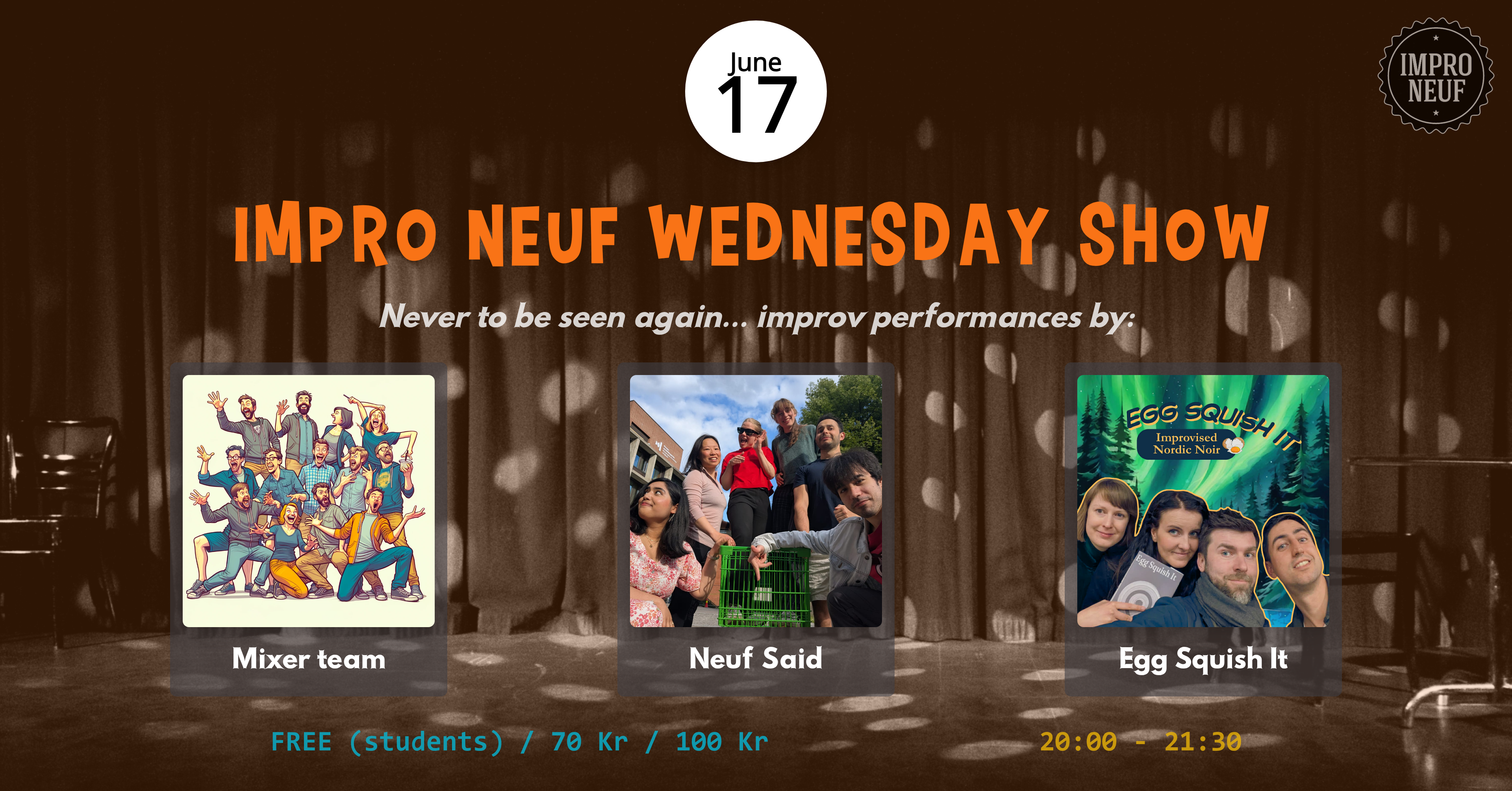 improv in oslo english language