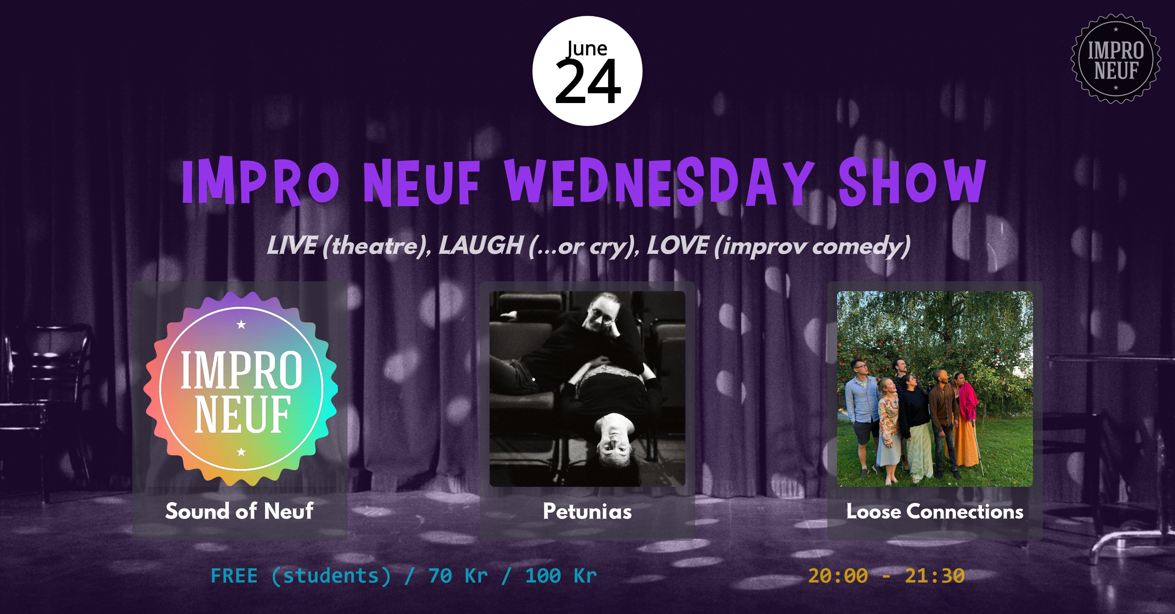 improv oslo summer nights comedy