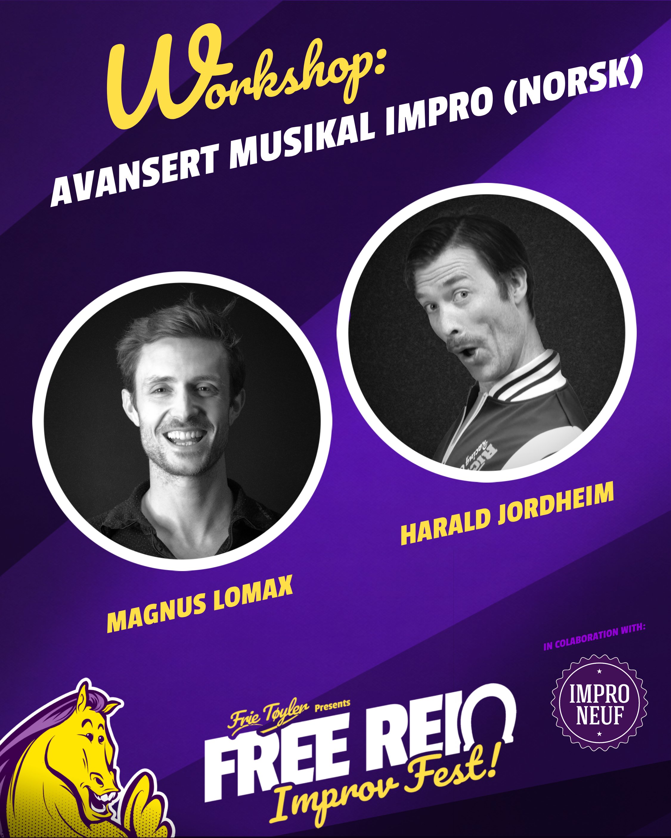 Free Rein Improv Fest - Avansert musikalimpro