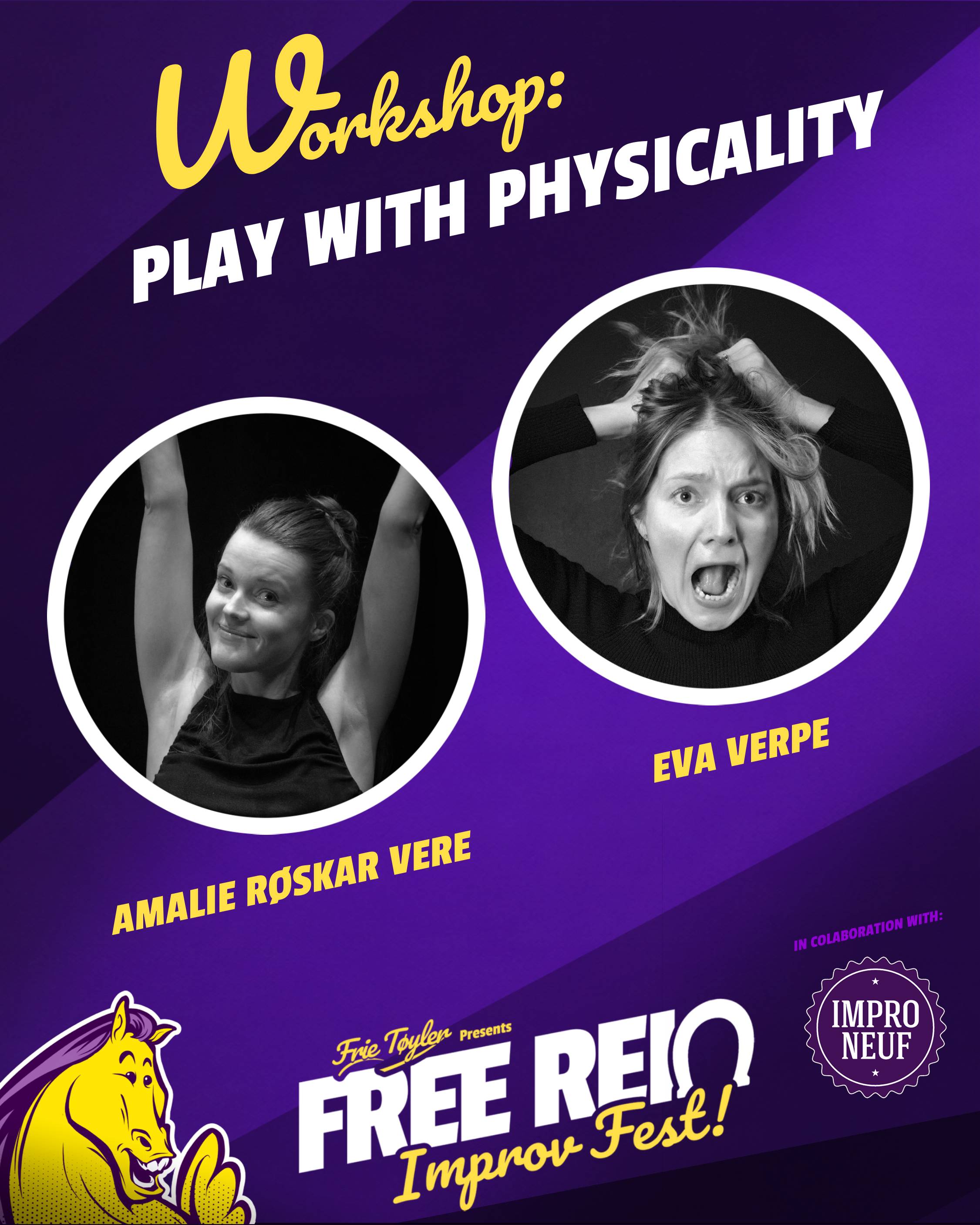 Free Rein Improv Fest - Play with Physicality