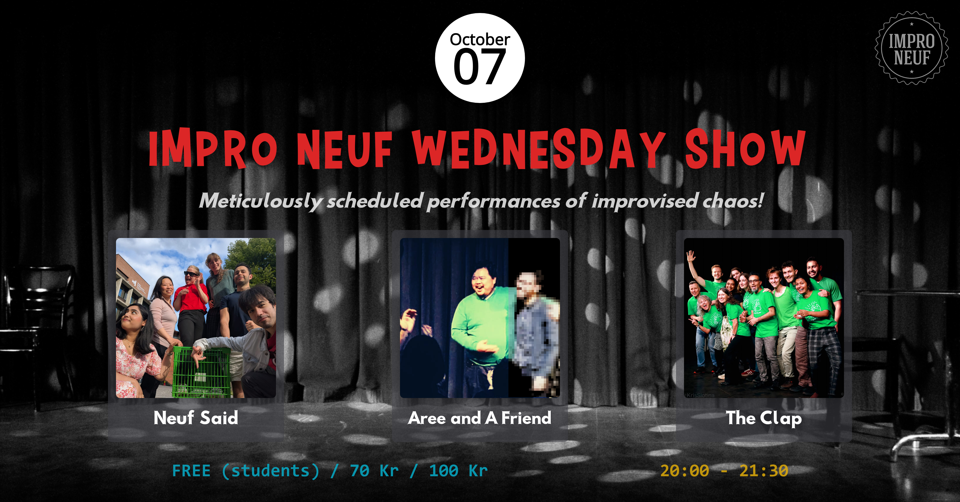 Impro Neuf Wednesday Show