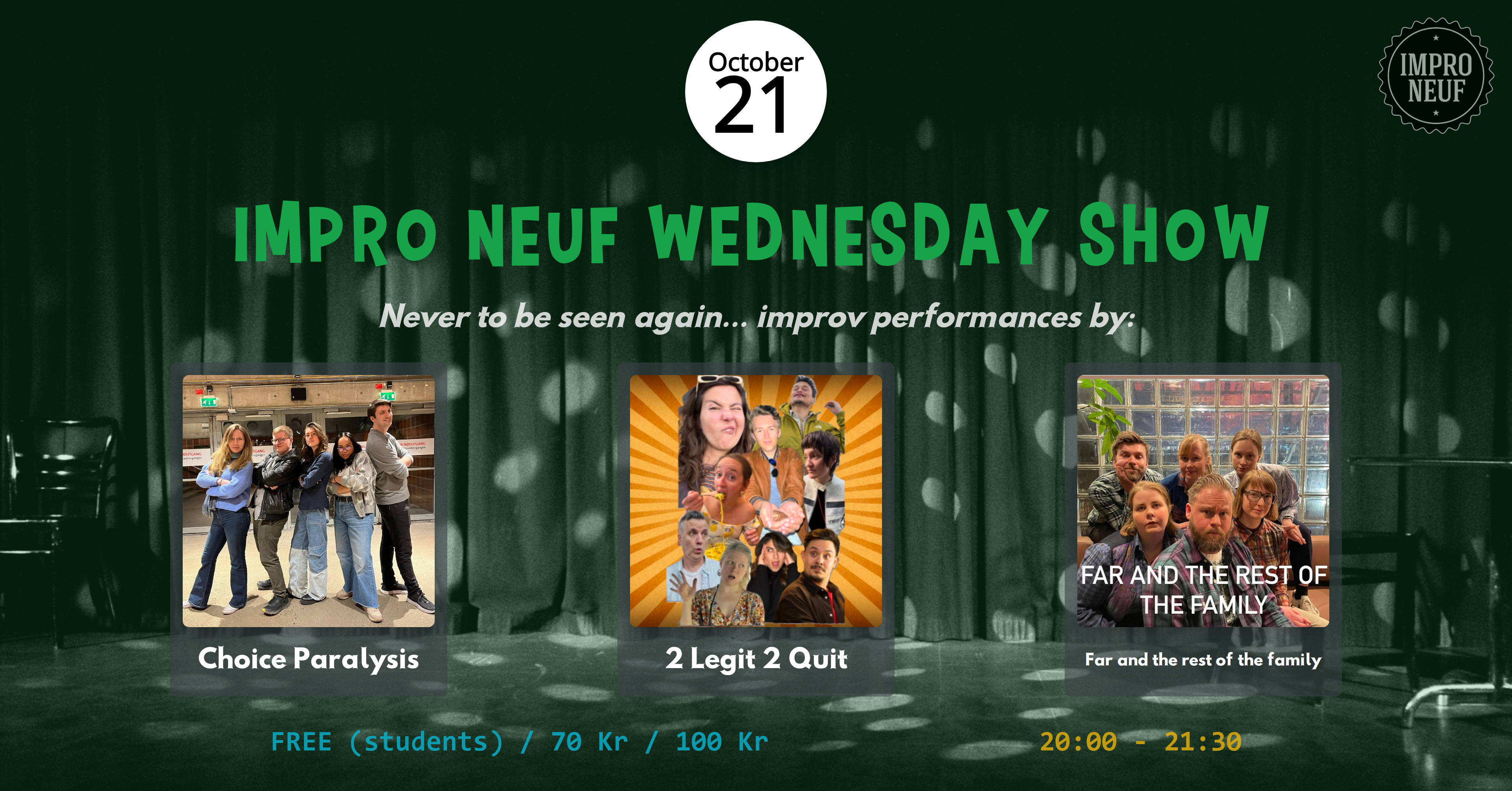 Impro Neuf Wednesday Show