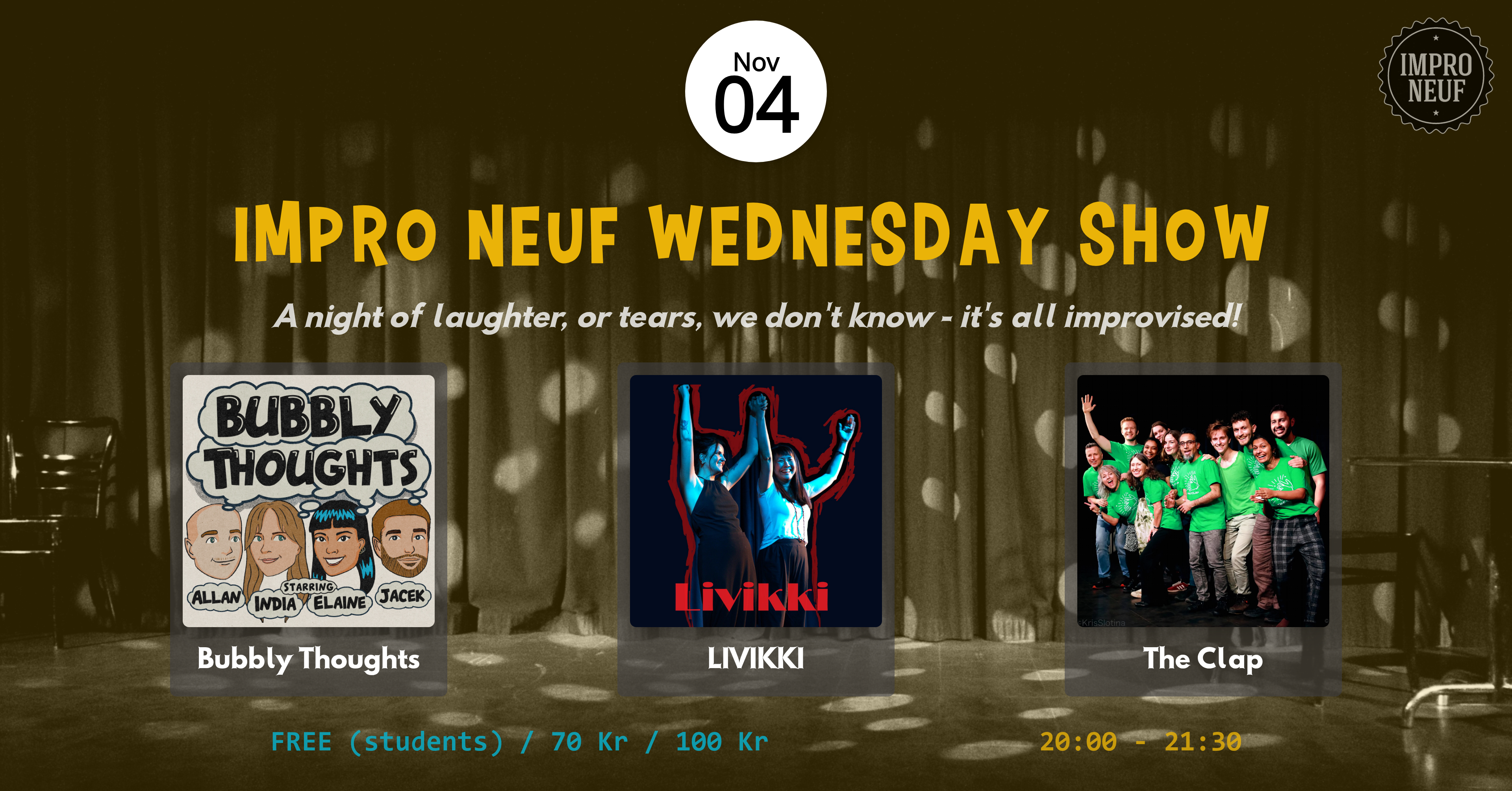 Impro Neuf Wednesday Show