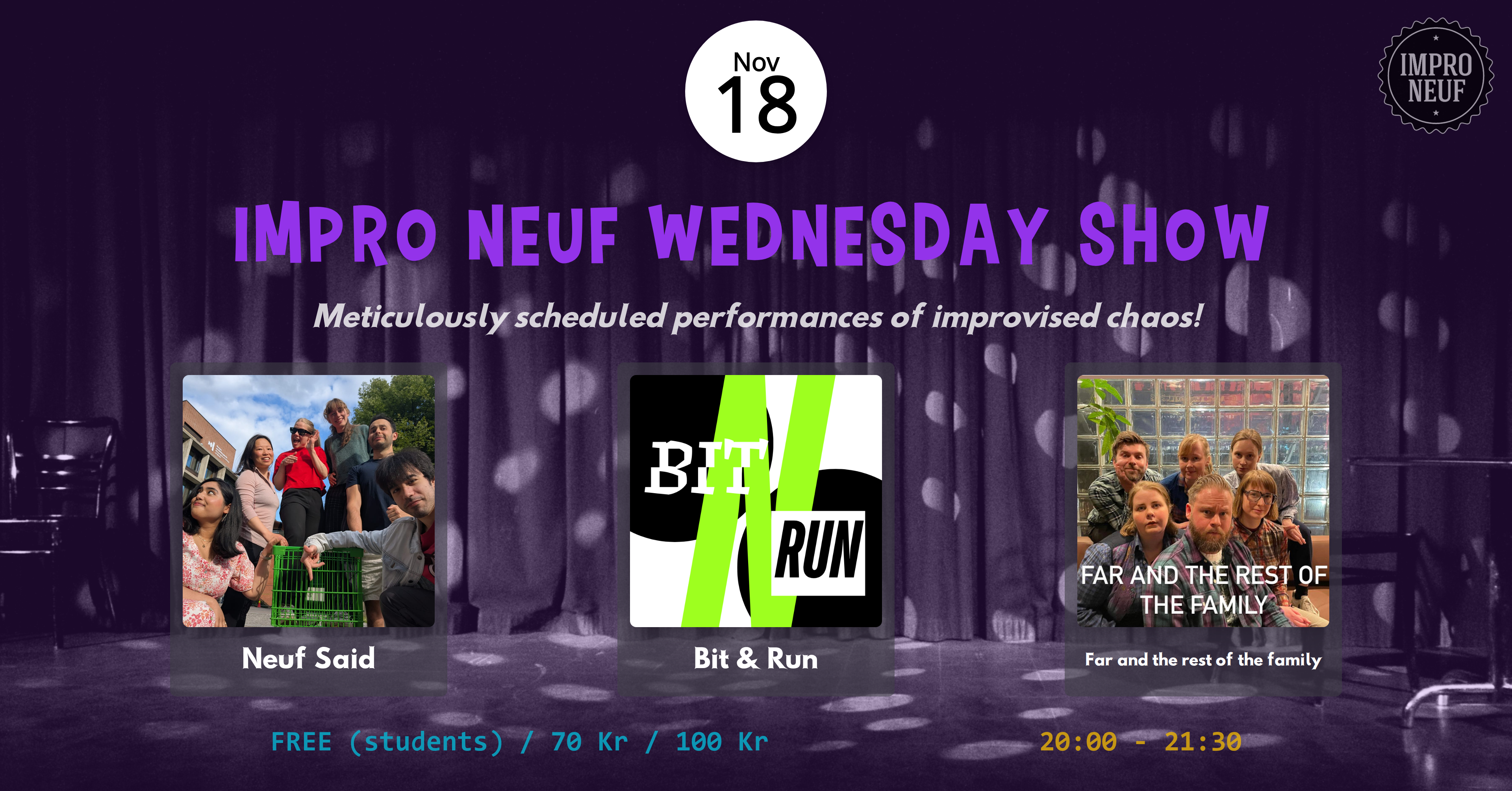 Impro Neuf Wednesday Show