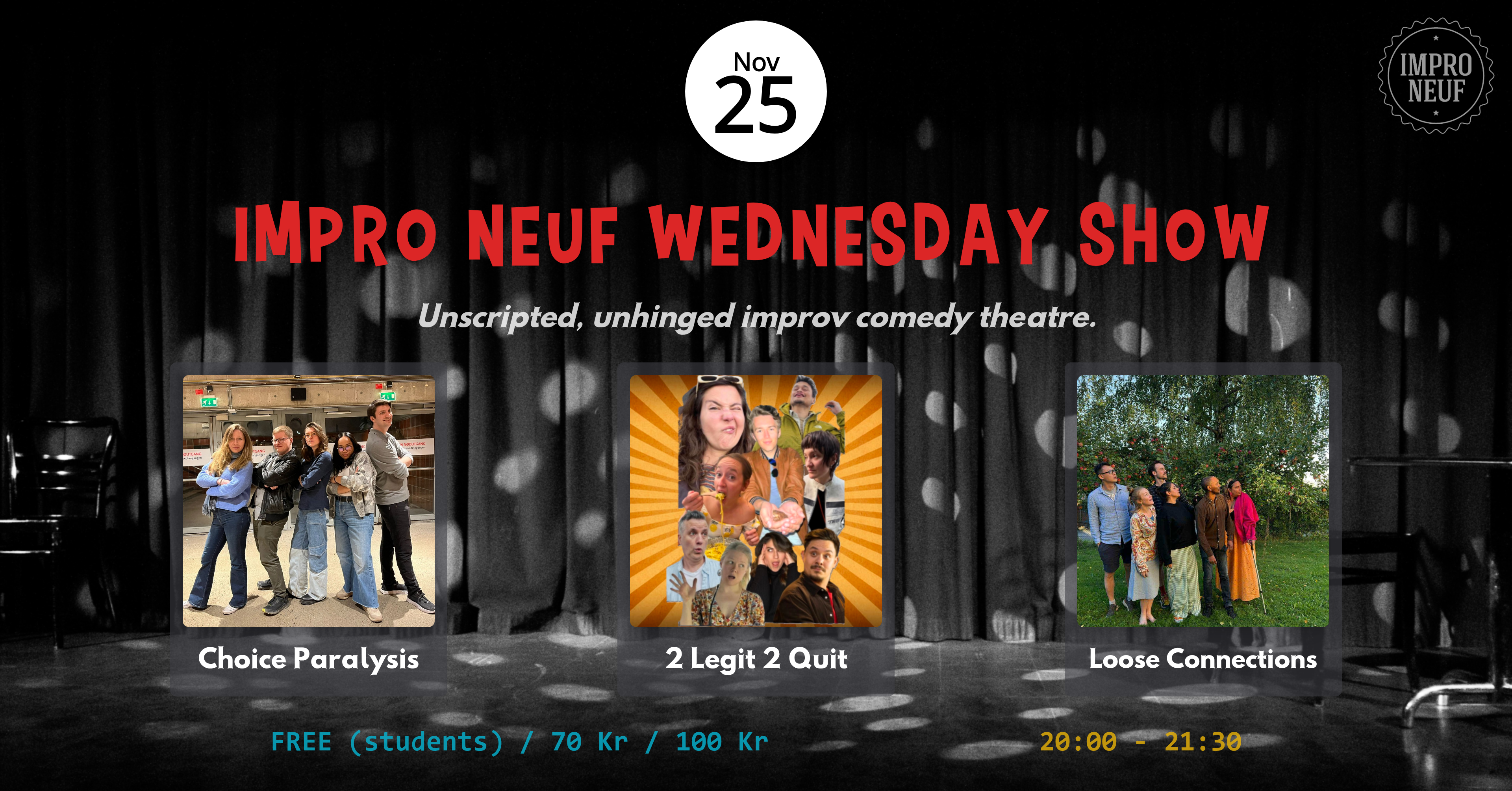 Impro Neuf Wednesday Show