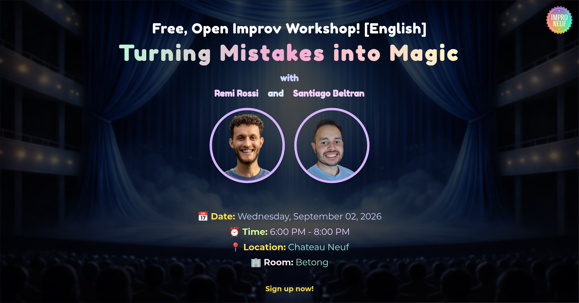 Turning Mistakes into Magic