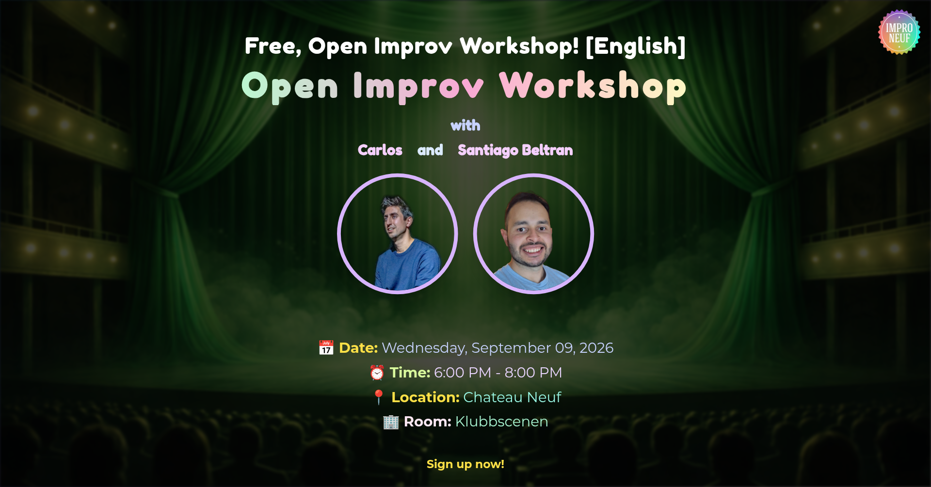 Open Improv Workshop